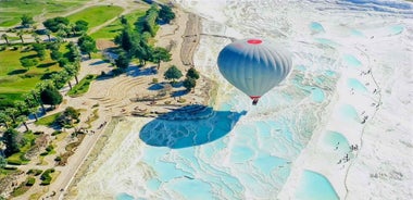 Antalya: Pamukkale Tour with Hot Air Balloon and Meals