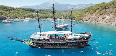 Pirates Boat Trip with optional Pick Up - Drop Off from Antalya