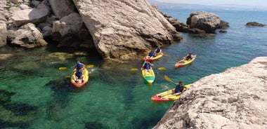 Marseille: Côte Bleue Calanques hálfsdags kajaksigling