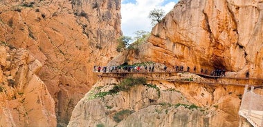 Caminito del Rey avec prise en charge depuis la ville de Malaga