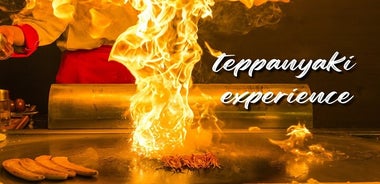 Menú degustación de 7 platos Teppanyaki con espectáculo de fuego