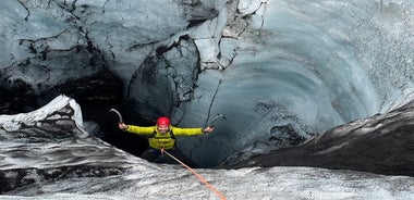 Ice climbing at Sólheimajökull