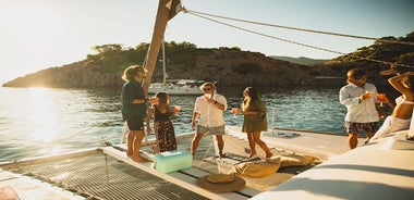 Viaggio privato a Formentera in un esclusivo catamarano