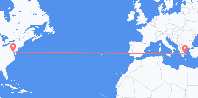 the United States to Greece