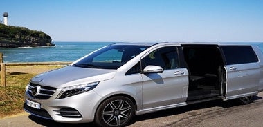 Chauffeured Transfer between Biarritz Airport, Train Station and City Center