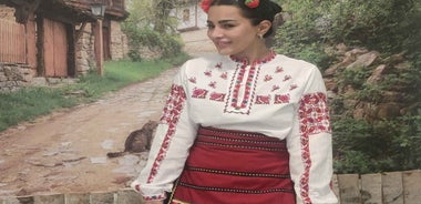 Photos with traditional costumes in Sofia