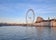Photo of beautiful shot of London Eye and River Thames ,London, UK.