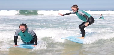 Lezione di surf di 2 ore in Alentejo