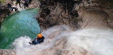 Canyoning in der Schlucht Sušec ab Bovec