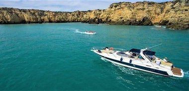 Noleggio pomeridiano di yacht a Lagos con bevande, tapas, paddle board e kayak