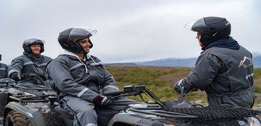 1-hour Iceland ATV Tour in Hallormsstadur Forest