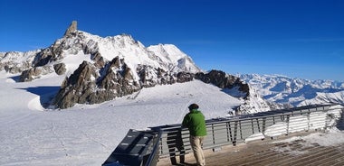 Escursione di un giorno al Monte Bianco e Courmayeur da Milano - Funivia inclusa