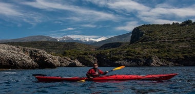 Kayak da mare a Kardamili