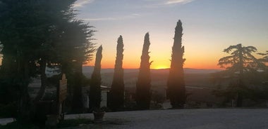 Brunello Vínferð og Val D'Orcia Landslag