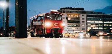 Tuk Tuk reitet bei Lycabettus mit unserer Tour Escort !!