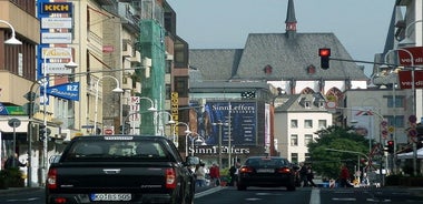 Koblenz - Altstadt mit der Festung Ehrenbreitstein