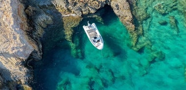 Paseo en barco RIB por la Laguna Azul Paros