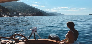 3 Hour shared Cinque Terre tour + Swim Stops at Secluded Beaches