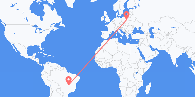 巴西 目的地 波兰