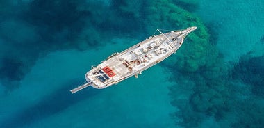 Rhodes Exclusive Swim Cruise with Greek Gourmet Buffet & Drinks