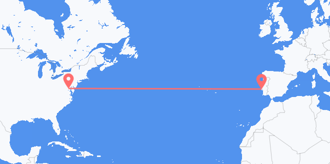 the United States to Portugal