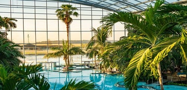 Flutningur og aðgangur í 4,5 klukkustundir á Therme Bucuresti