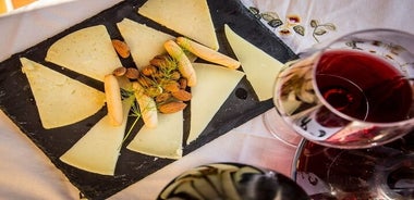 Santiago de Compostela: Käse- und Weinprobe