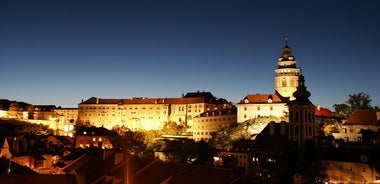 Einkaferð skoðunarferð aðra leið frá Salzburg til Prag um Cesky Krumlov