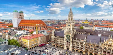 Gönguferð um Gamla bæinn og Viktualienmarkt í München