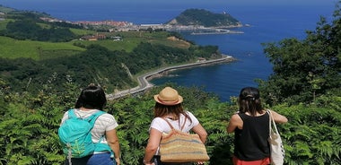 Promenade gastronomique à travers le marché et la cave de Txakoli