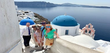 Visite privée de 6 heures à Santorin