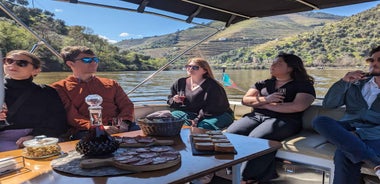 From Porto: Tastings at 2 Wineries, Chef's Lunch & Boat Tour