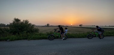 トッレ マーレから始まる、自然とマグナ グラエシアの間の 3 時間の電動自転車ツアー