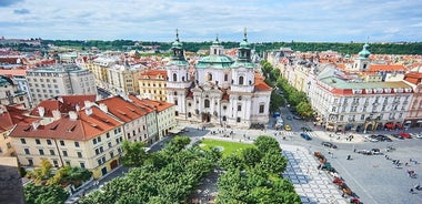 Tour della città di Praga di mezza giornata con crociera sul fiume Moldava