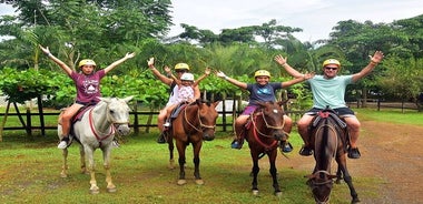 川と山を巡るマルマリス半日乗馬