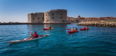 Dubrovnik: Sjálfseigla á sjó með kajak á morgni, daginn eða við sólsetur