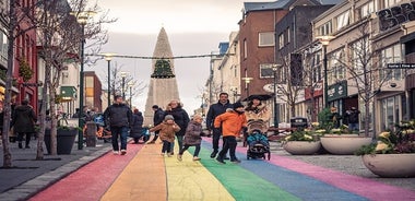 Weihnachtsspaziergang durch Reykjavik