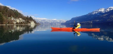 Interlaken: Vetrarkajaksigling á Brienzvatni