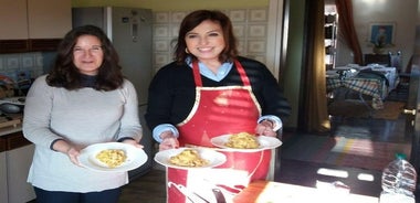 Pasta mama, Clases de cocina casera en casa de Grazia