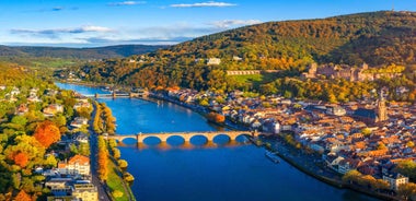 Heidelberg: Sigling á Neckar ánni með drykk