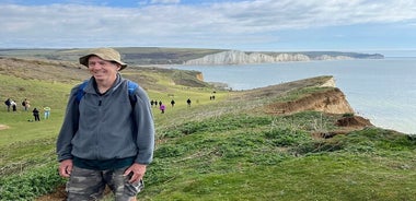 Promenade guidée secrète de 16 km dans le Sussex [de la baie de Seaford à Cuckmere Haven]