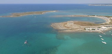 Private boat tour in the Marine Protected Area of Porto Cesareo