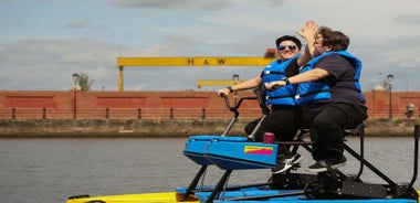 Belfast: River Lagan Hydrobike Tour