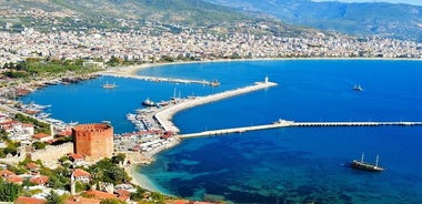 Tour della città di Alanya di mezza giornata con viste accattivanti