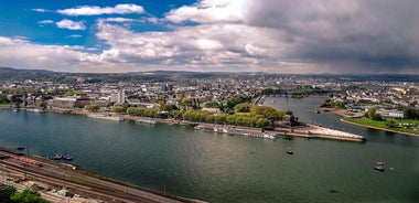 Koblenz - Altstadt mit dem Deutschen Eck