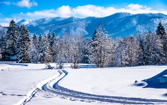 Photo of Lenggries in the German Alps.