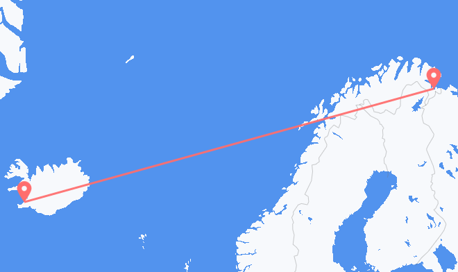 Reykjavik to Kirkenes