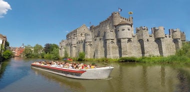 Paseo guiado en barco por la Gante medieval