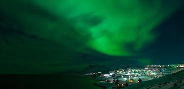 Persiguiendo la aurora boreal en Nuuk