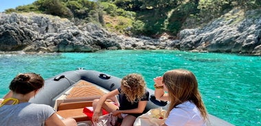 Tour en lancha rápida al Parque Nacional y Bahía Grama